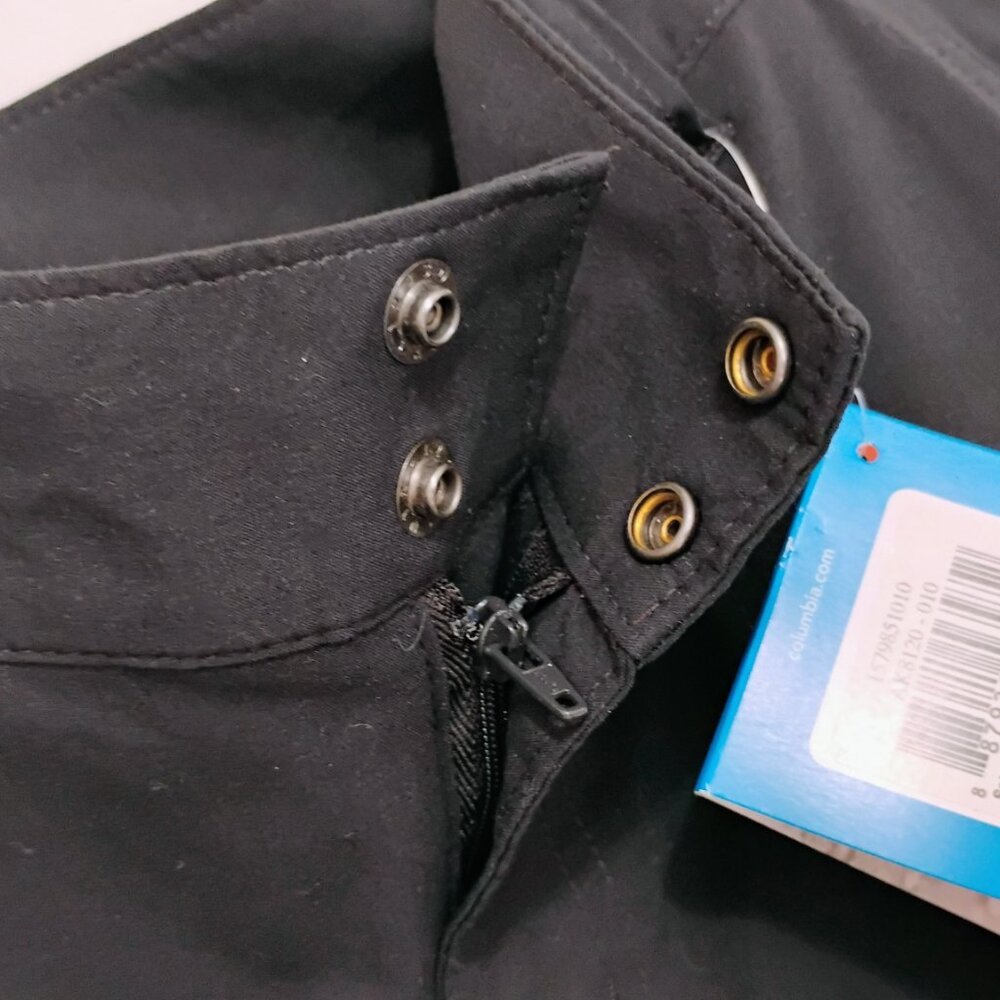 NWT Columbia Omni-Shield Womens Black Convertible Pants UPF 50 Size 14S Short - Picture 10 of 12